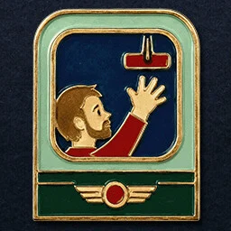 Emergency brake Steam achievement icon