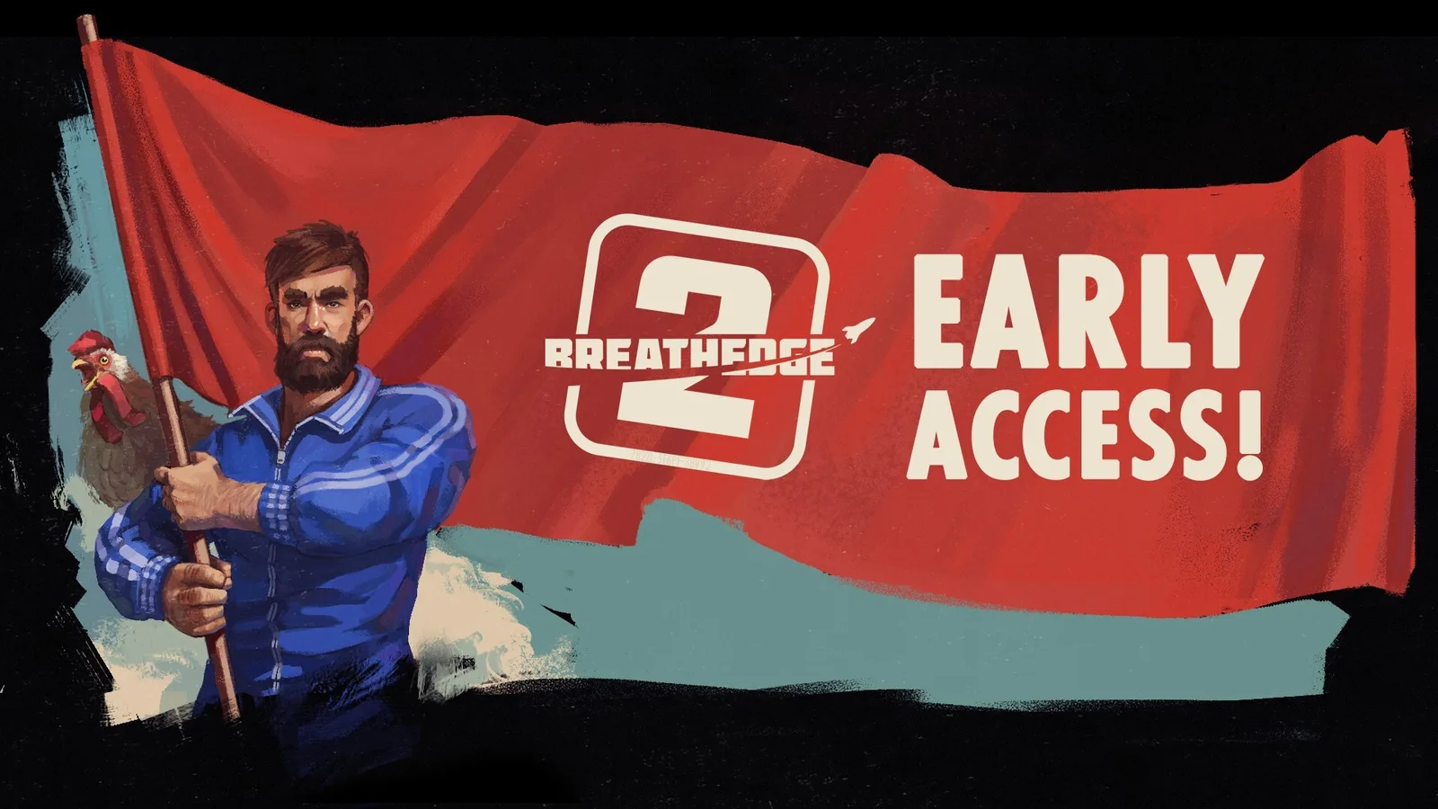 Official Breathedge 2 Early Access launch artwork